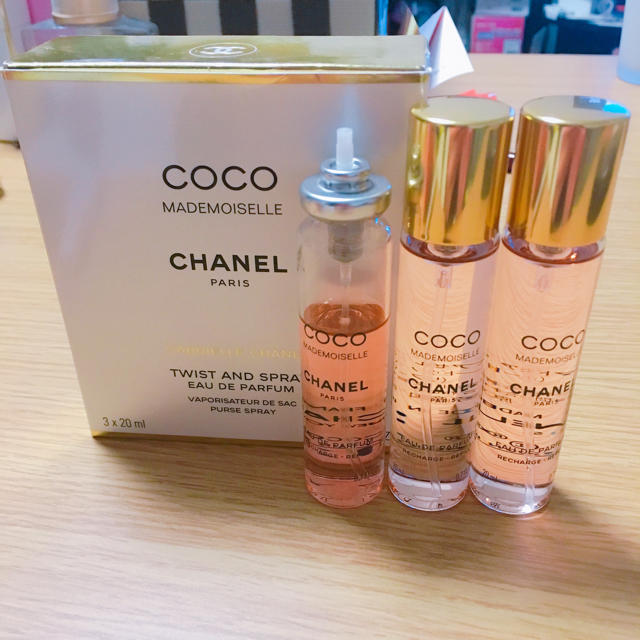 CHANEL(シャネル)のCHANEL ココマドモアゼルリフィル3本 コスメ/美容の香水(香水(女性用))の商品写真