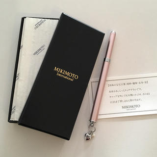 ミキモト(MIKIMOTO)のMIKIMOTO International リップブラシ 口紅 筆  真珠付(コフレ/メイクアップセット)