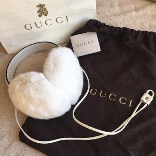 グッチ(Gucci)の［専用:maiさん］GUCCI ラビットファー イヤーマフ(イヤーマフ)