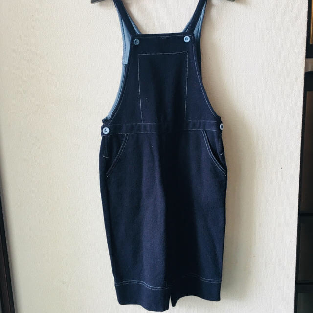 mina perhonen(ミナペルホネン)のミナペルホネン  minaperhonen サロペットパンツ 110 キッズ/ベビー/マタニティのキッズ服女の子用(90cm~)(パンツ/スパッツ)の商品写真