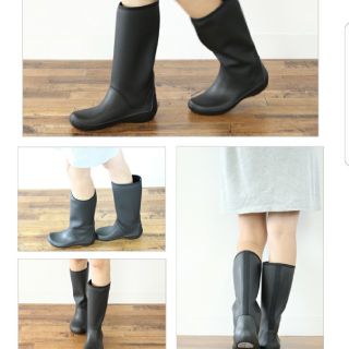 クロックス(crocs)の試着のみ★クロックス★レインブーツW7★レインフロー トール ブーツ(レインブーツ/長靴)