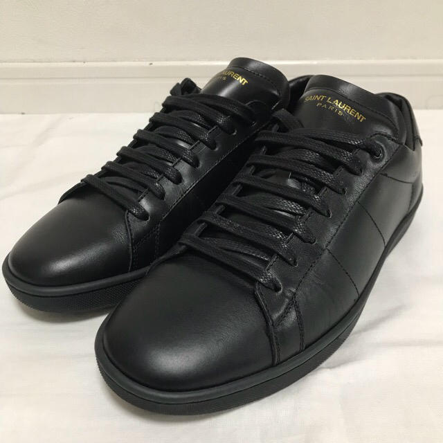 Saint Laurent(サンローラン)のKSR様 専用 サンローラン パリ レザー スニーカー 42 SL/01  メンズの靴/シューズ(スニーカー)の商品写真