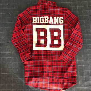 bigbang♔公式 チェックシャツ(ミュージシャン)