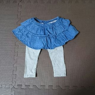 ベビーギャップ(babyGAP)のbaby gap デニム スカッツ(スカート)