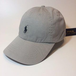 ポロラルフローレン(POLO RALPH LAUREN)のN51 新品 タグ付き ポロ ラルフローレン ポニー キャップ グレー(キャップ)