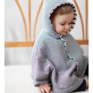 プチバトー(PETIT BATEAU)のプチバトー 17AW チュビックマリニエールケープ 新品(ジャケット/コート)