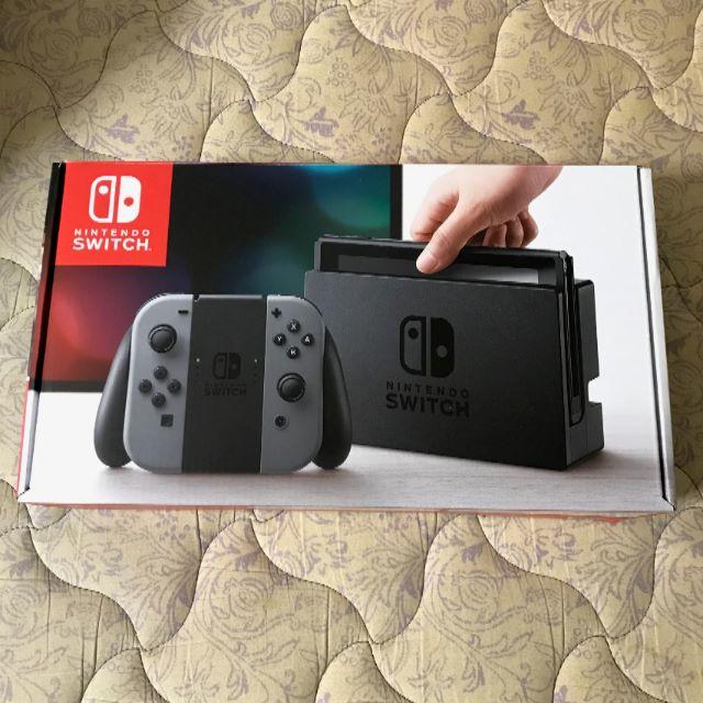 新品未開封☆Switch 任天堂スイッチ本体　グレー　ニンテンドウ