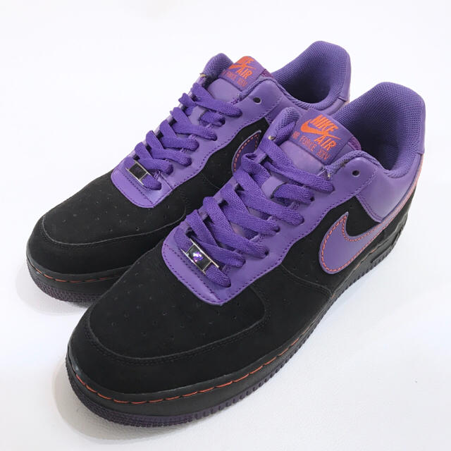 NIKE - 美品29NIKE AF-1 CB ナイキ エアフォースワン25th黒 紫 NIKE - 美品29NIKE AF-1 CB ナイキ エアフォースワン25th黒 紫