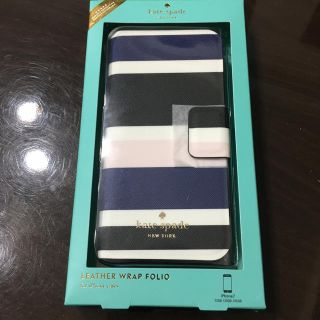 ケイトスペードニューヨーク(kate spade new york)の新品未使用 手帳型iPhoneケース(iPhoneケース)