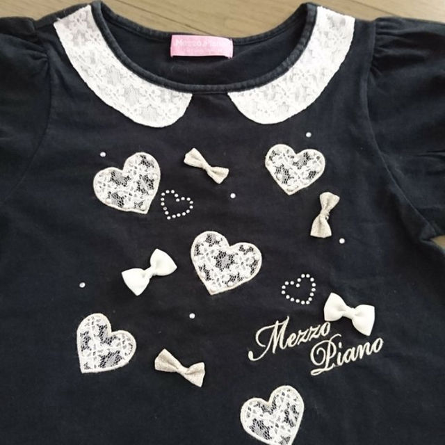 mezzo piano(メゾピアノ)の♪メゾピアノ Jr.♪Tシャツ2枚セット(150) キッズ/ベビー/マタニティのキッズ服女の子用(90cm~)(その他)の商品写真