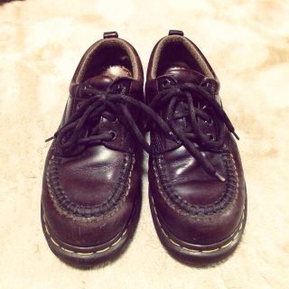 ドクターマーチン(Dr.Martens)の4ホールusedマーチン(ローファー/革靴)