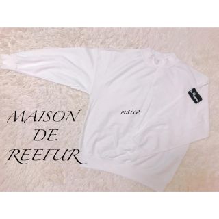 メゾンドリーファー(Maison de Reefur)のmaisondereefer☆ロゴ入りスウェットプルオーバー(トレーナー/スウェット)