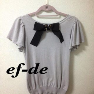 エフデ(ef-de)のef-de♡サマーニット(ニット/セーター)