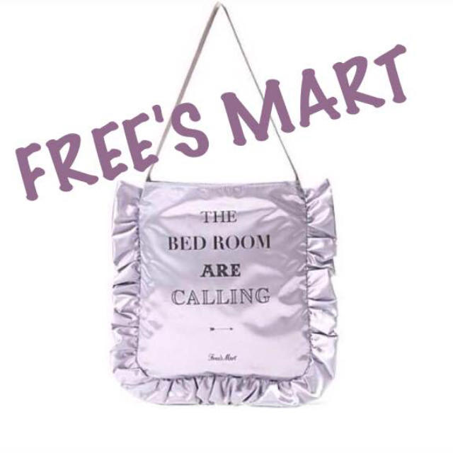 FREE'S MART(フリーズマート)のフリル  トートバッグ シルバー レディースのバッグ(トートバッグ)の商品写真