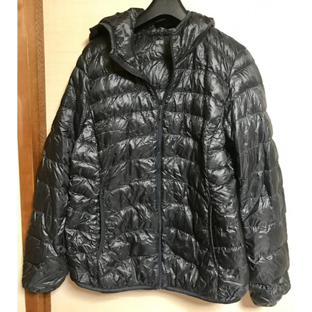UNIQLO(ユニクロ)のUNIQLO 黒ジャンバーXL★ レディースのジャケット/アウター(ダウンジャケット)の商品写真