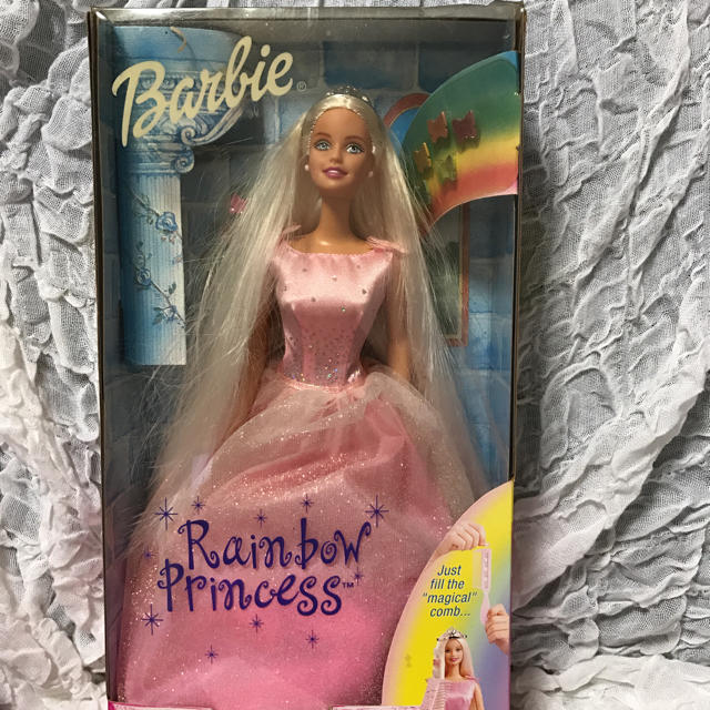 Barbie(バービー)のクリスマス限定値下げ‼︎バービー人形 rainbowprincess キッズ/ベビー/マタニティのおもちゃ(ぬいぐるみ/人形)の商品写真