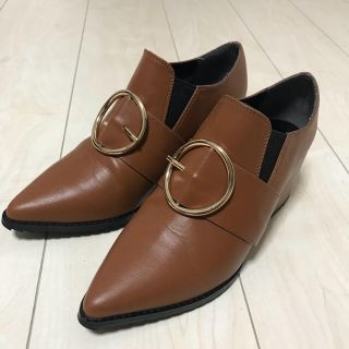 ムルーア(MURUA)のMURUA リングブーツ  35 美品(ブーツ)