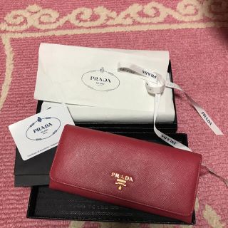 プラダ(PRADA)のPRADA サフィアーノ 長財布(財布)