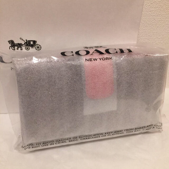 COACH(コーチ)のCOACH コーチ ブライトオレンジ シグネチャー カーキ 二つ折り財布 レディースのファッション小物(財布)の商品写真