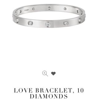 カルティエ(Cartier)のPINK☆No.4様ご専用♡Cartier♡カルティエ♡ラブブレス♡本物♡(ブレスレット/バングル)