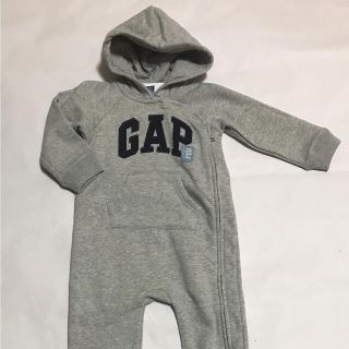 ベビーギャップ(babyGAP)の新品タグ付 gap カバーオール 90 グレー(その他)