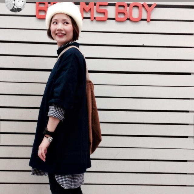 BEAMS BOY(ビームスボーイ)のBEAMSBOY＊dechoボアハット レディースの帽子(ニット帽/ビーニー)の商品写真