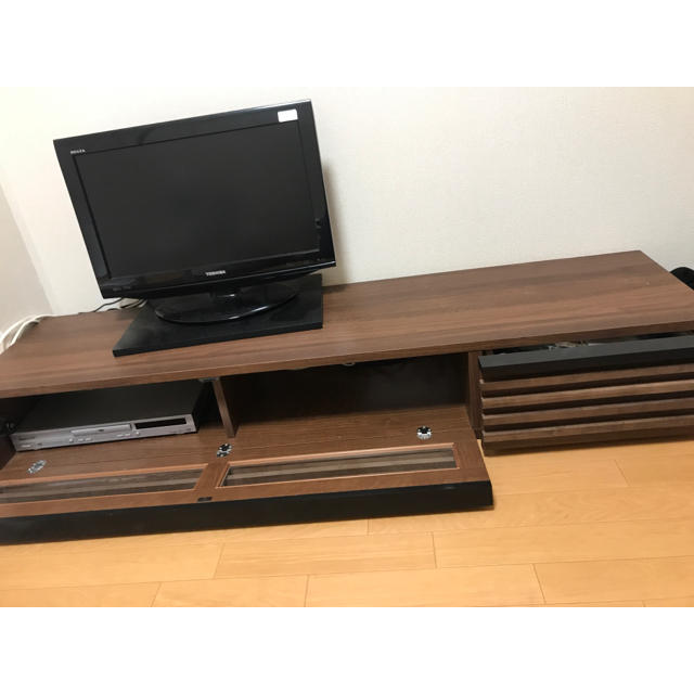 美品！木目調テレビ台