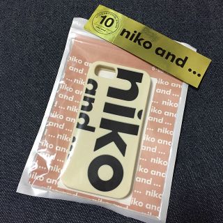 ニコアンド(niko and...)の新品未使用品！niko and... iPhone6 6s 7 ケース(iPhoneケース)