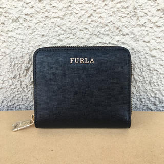 フルラ(Furla)のカフェオレ様専用新品スモールジップ正規品ラウンドファスナー二つ折り財布 (財布)