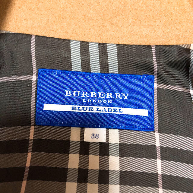 BURBERRY BLUE LABEL(バーバリーブルーレーベル)のバーバリーブルーレーベル Ｐコート レディースのジャケット/アウター(ピーコート)の商品写真