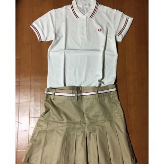 フレッドペリー(FRED PERRY)のFREDPERRY ポロシャツ&スカート 帽子付(ポロシャツ)