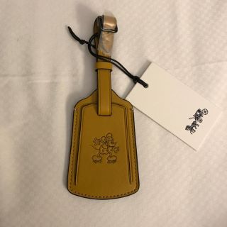 コーチ(COACH)の新品COACH ディズニーコラボ ラゲージタグ(キーホルダー)