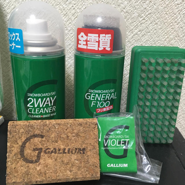 GALLIUM(ガリウム)の【美品】ガリウム ワックスセット スポーツ/アウトドアのスノーボード(その他)の商品写真