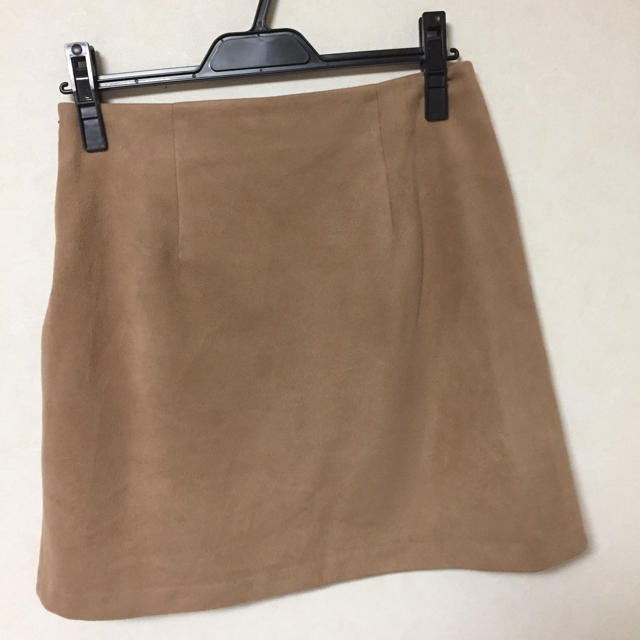 SNIDEL(スナイデル)のスナイデル♡スウェード台形スカート レディースのスカート(ひざ丈スカート)の商品写真