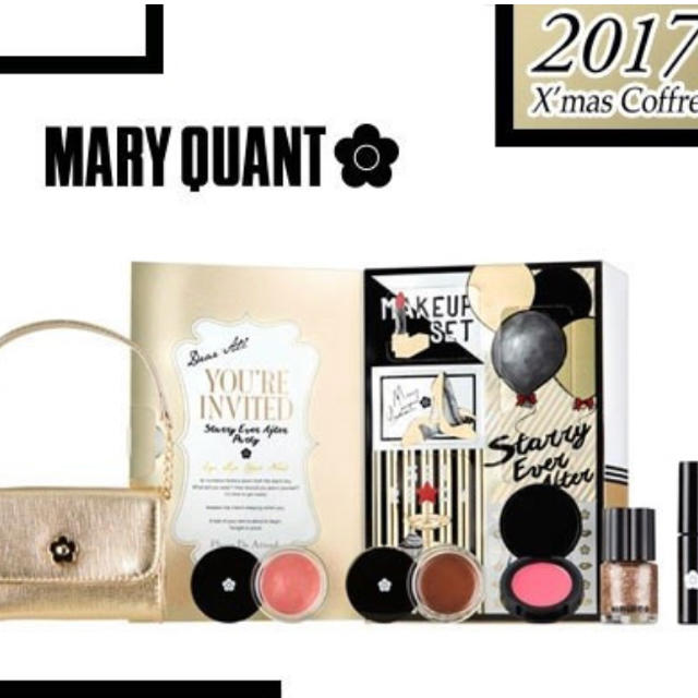 MARY QUANT(マリークワント)のマリークワント 新品 クリスマスコフレ コスメ/美容のキット/セット(コフレ/メイクアップセット)の商品写真