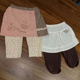 ビケット(Biquette)の95sizeキムラタン スカッツ２点set(パンツ)