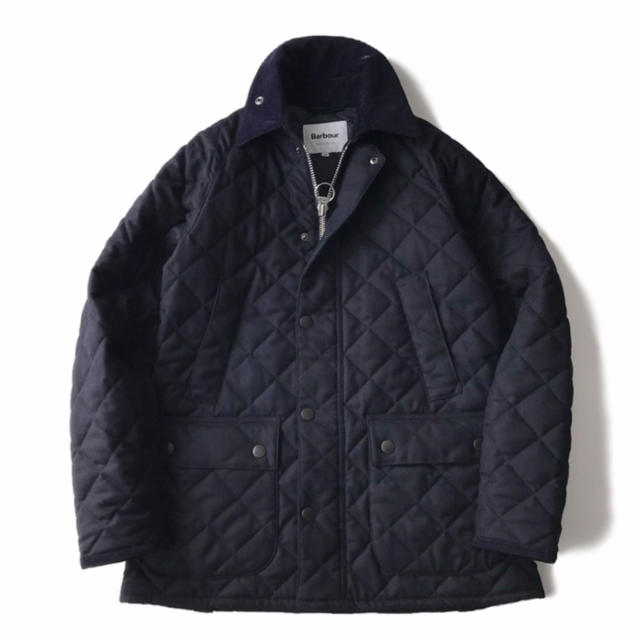 Barbour バブアー キルティング ミリタリー ジャケット ネイビー