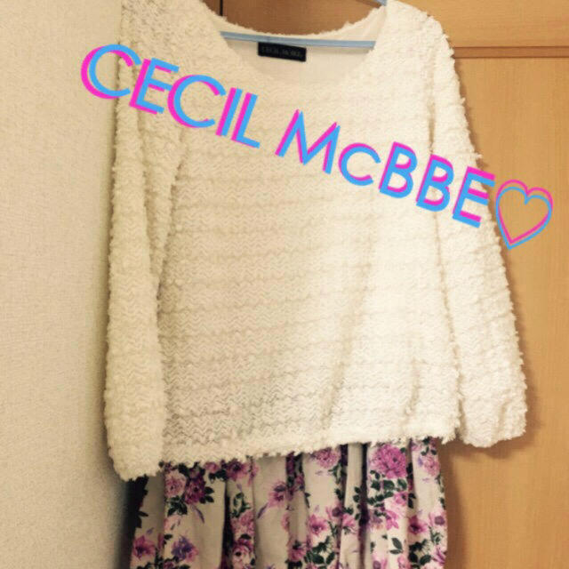 CECIL McBEE(セシルマクビー)のニットワンピ★ レディースのワンピース(ミニワンピース)の商品写真