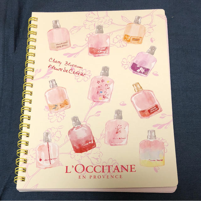 L'OCCITANE(ロクシタン)のL'OCCITANEノート インテリア/住まい/日用品の文房具(ノート/メモ帳/ふせん)の商品写真