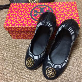 トリーバーチ(Tory Burch)の箱付き トリーバーチ フラットシューズ(その他)