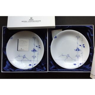 ロイヤルコペンハーゲン(ROYAL COPENHAGEN)の🎀新年に！ブルーパルメッテプレート26cm  新品(食器)