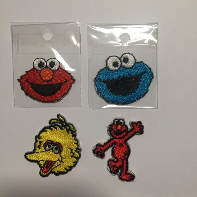 SESAME STREET(セサミストリート)のセサミストリート・ワッペン ハンドメイドの素材/材料(各種パーツ)の商品写真