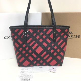 コーチ(COACH)の本物保証！新品 ﾀｸﾞ付 ｺｰﾁ ﾐﾆ ﾄｰﾄ ﾊﾞｯｸﾞ F22246 赤 (トートバッグ)