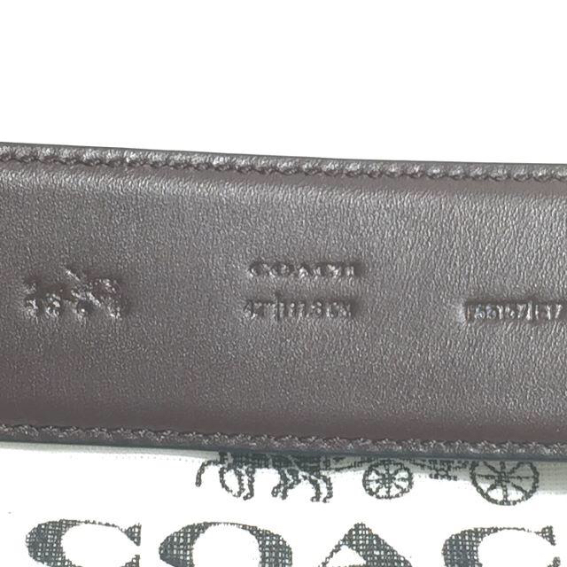 COACH(コーチ)の本物保証！新品 ﾀｸﾞ付 ｺｰﾁ ｷﾞﾌﾄﾎﾞｯｸｽ 袋 F55157  メンズのファッション小物(ベルト)の商品写真