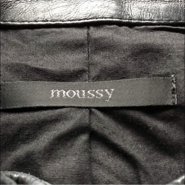 moussy - 値下げ moussy ライダース 本革 サイズ1 マウジー レザージャケットの通販 by チョコ's shop｜マウジーならラクマ