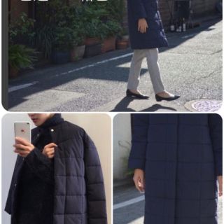 ベッドアンドブレックファスト(BED&BREAKFAST)の★BED&BRERKFAST★TUSSORE QUILTING COAT(ロングコート)