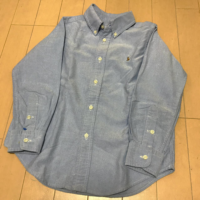 POLO RALPH LAUREN(ポロラルフローレン)のうし様専用♡ポロラルフローレン キッズ 110〜120㎝ シャツ ボタンダウン キッズ/ベビー/マタニティのキッズ服男の子用(90cm~)(Tシャツ/カットソー)の商品写真