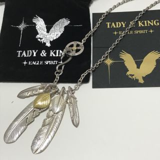 ゴローズ(goro's)の【最終値下げ】TADY&KING フェザー ネックレス カスタム セット(ネックレス)