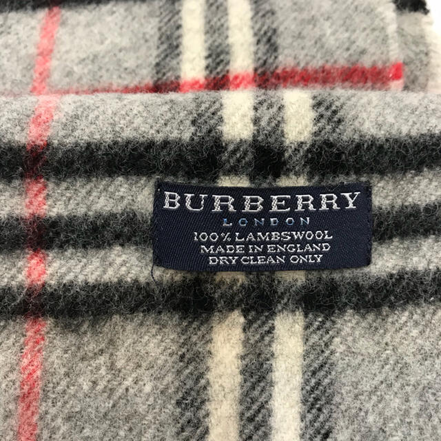 BURBERRY(バーバリー)のバーバリー マフラー グレー レディースのファッション小物(マフラー/ショール)の商品写真