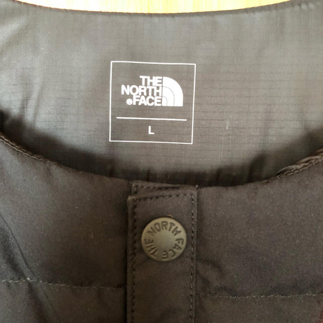 THE NORTH FACE ノーカラーダウン カーディガン オリーブ WM | THE